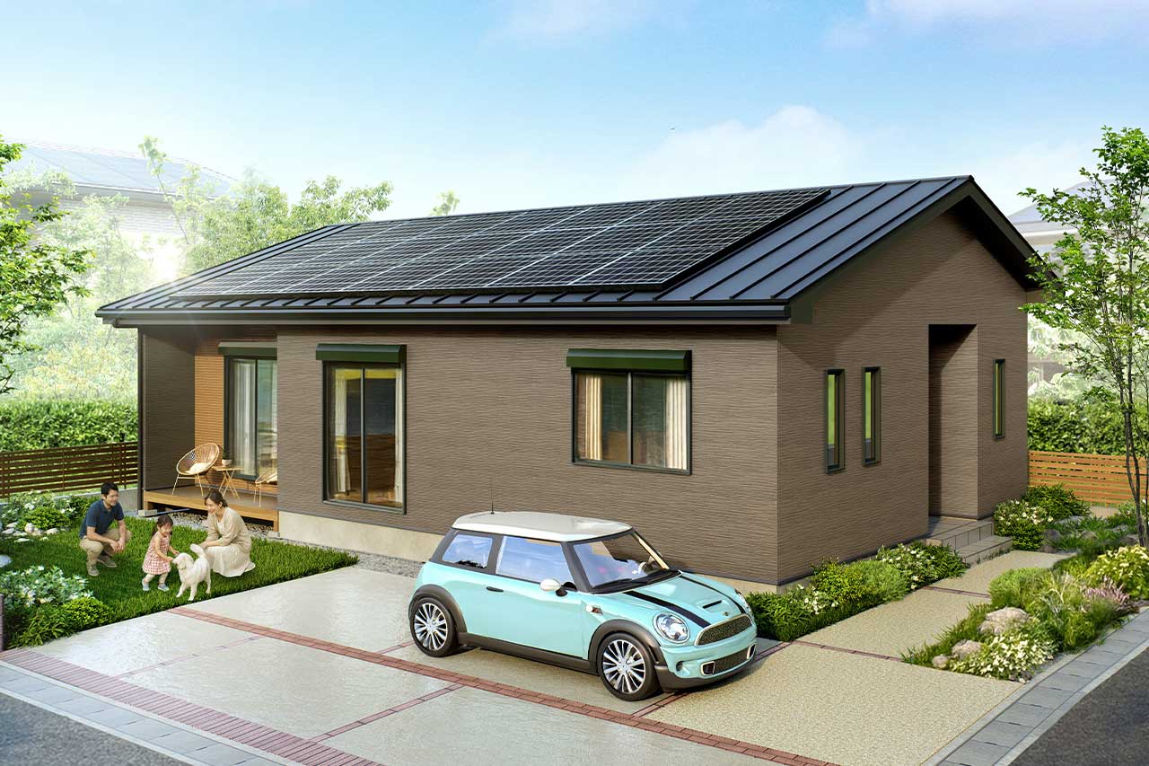 笠間モデル外観